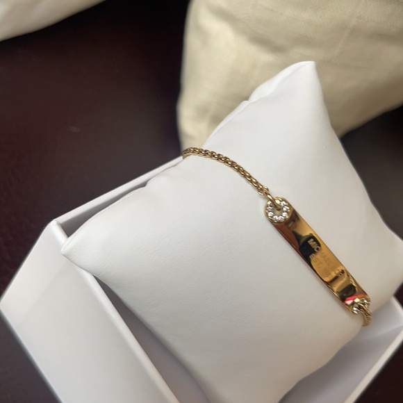 Michael Kors GOLD Chain Bracelet MKJX6351710 - Picture 4 of 5